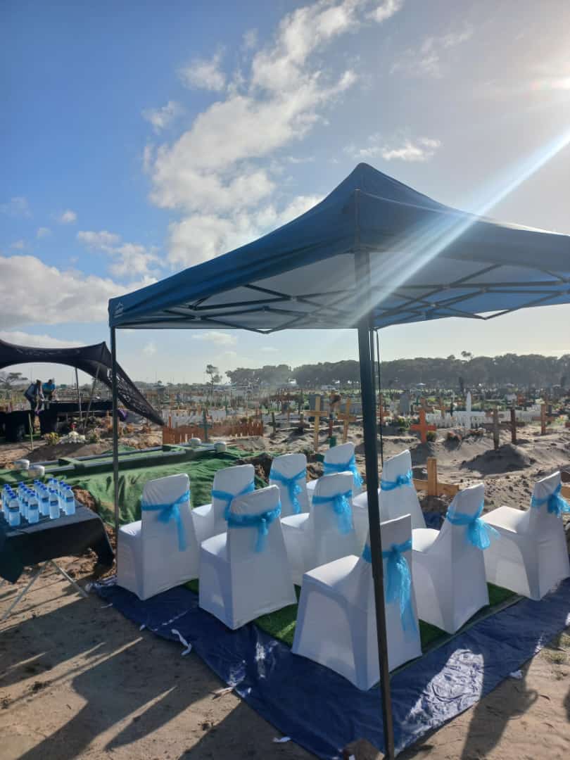 LCD Funerals setup 3