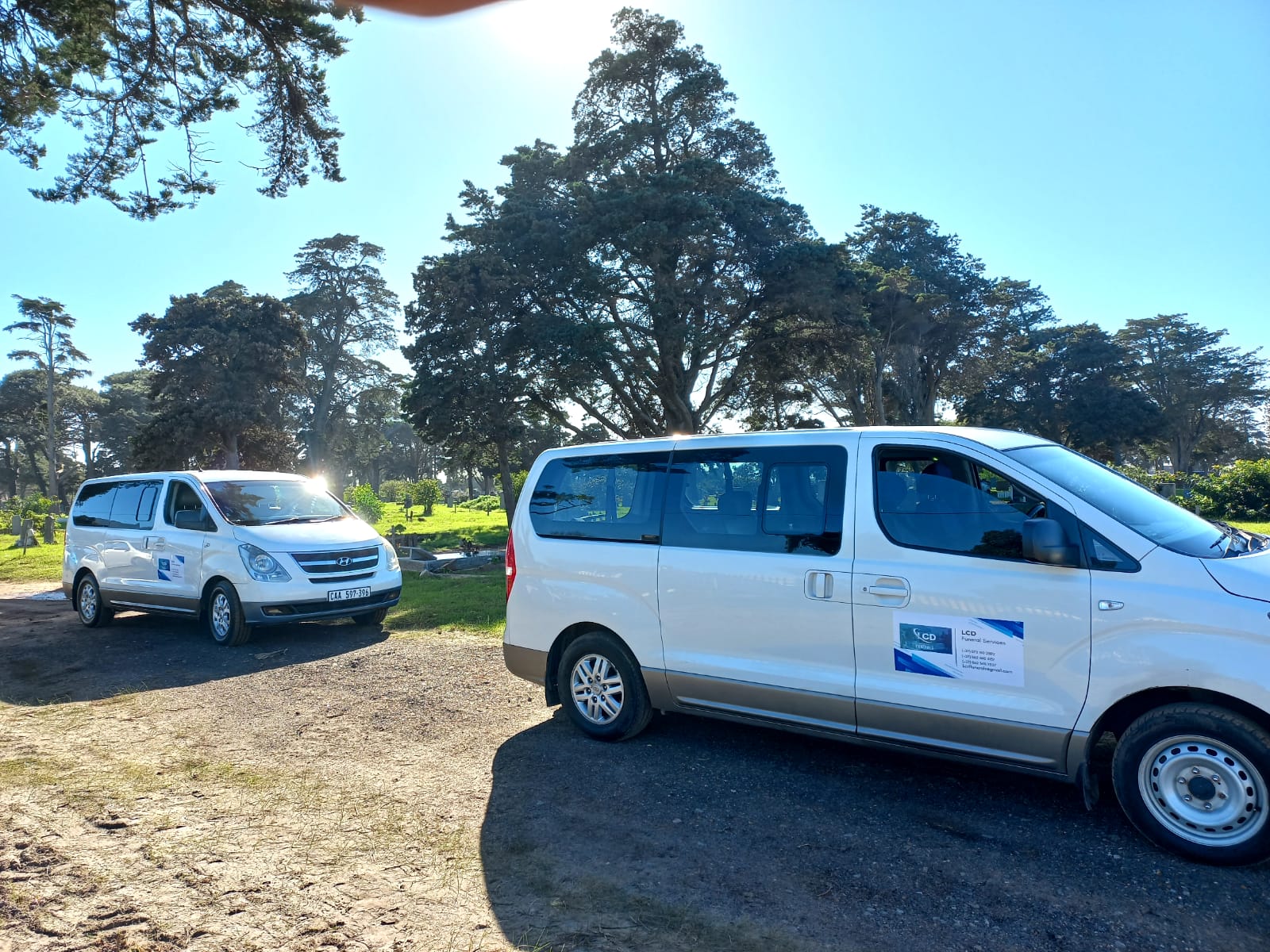 LCD Funerals setup 5